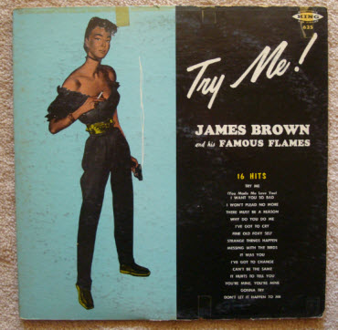 Albums de James Brown - 5 disques rares.
